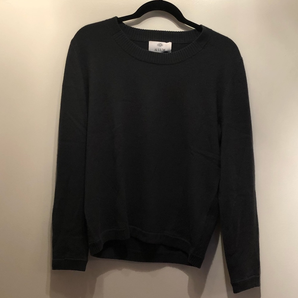 100% cashmere navy sweater
